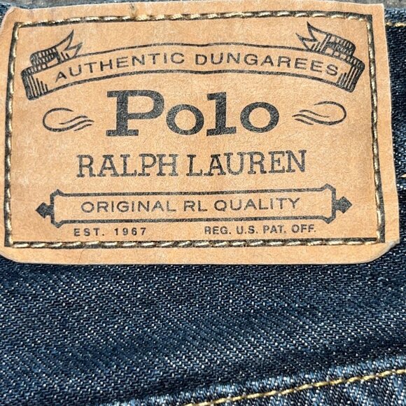 POLO RALPH LAUREN BOYS BLUE JEANS - SIZE 16 SLIM - EXCELLENT / LIKE NEW - Picture 7 of 16